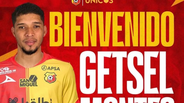 Getsel Montes se convirtió en el nuevo jugador del Herediano de Costa Rica.