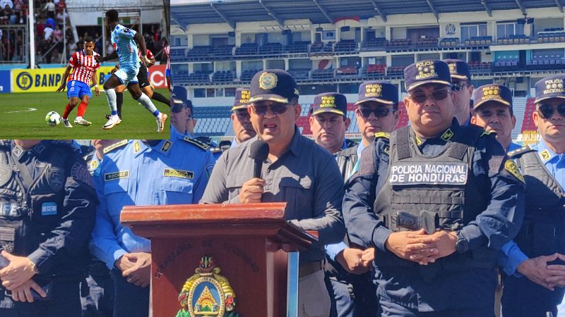 Un total de 2 mil agentes policiales resguardarán el decisivo partido de la gran final entre Olimpia y Motagua.