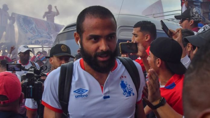 Edrick Menjívar es uno de los héroes de Olimpia en la gran final contra Motagua.