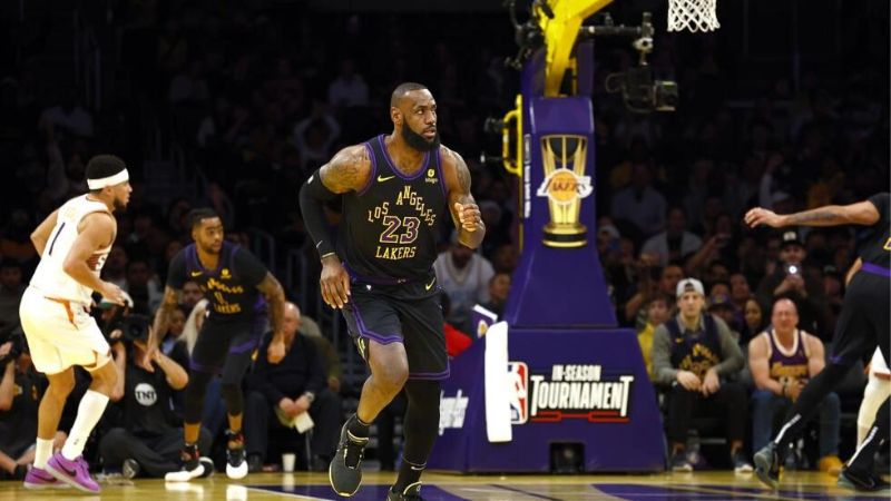 LeBron James sigue imponiendo su jerarquía con Los Angeles Lakers.