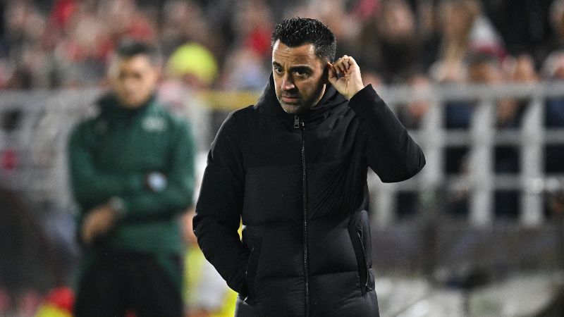 El trabajo de Xavi Hernández en el Barcelona es cuestionado por los dos últimos malos resultados.