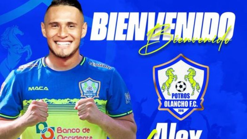 El equipo Potros de Olancho FC también sacudió el mercado de contrataciones con la llegada del mediocampista Alex López.