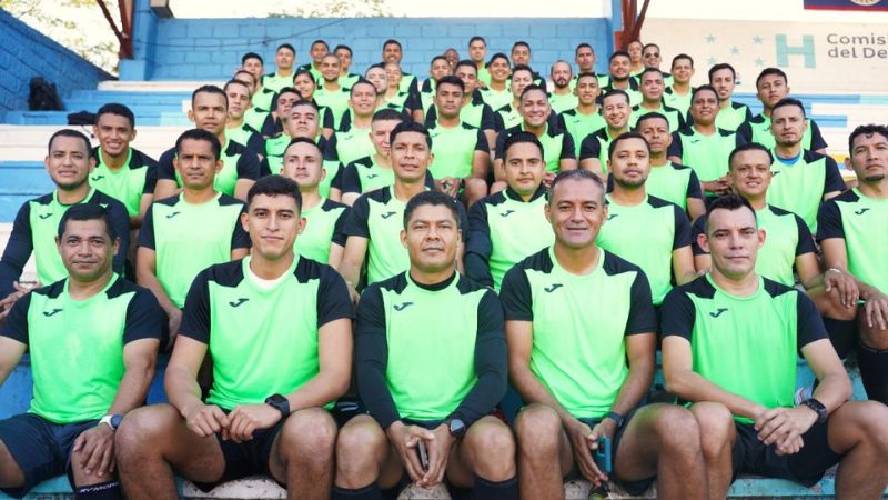 Los árbitros hondureños realizaron sus pruebas físicas y se reportan listos para los torneos de Clausura de la Liga Nacional y Liga de Ascenso.