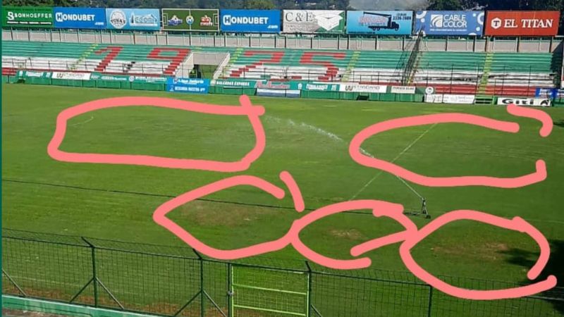 Estas son las áreas trabajadas en la cancha del estadio Yankel Rosenthal.