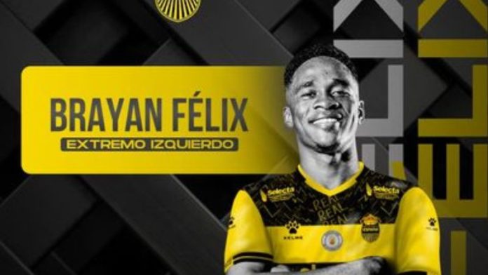 El extremo izquierdo Brayan Félix se convierte en la séptima alta del Real España para el torneo de Clausura 2024.