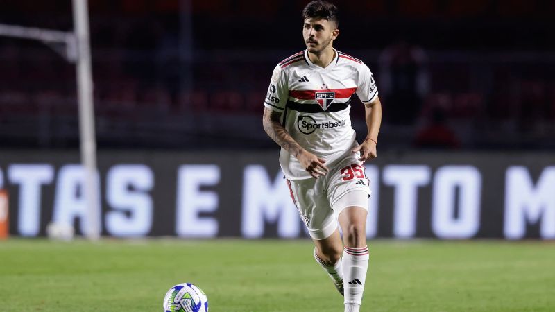 Beraldo se coronó campeón de la Copa de Brasil, con el Sao Paulo en 2023. 