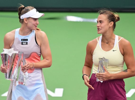 Aryna Sabalenka y Elena Rybakina