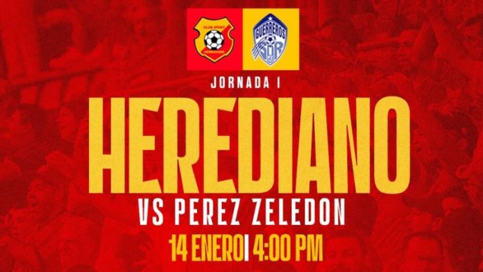 Los equipos de los jugadores hondureños, Herediano, donde milita Getsel Montes, se enfrentará contra el Pérez Zeledón de los volantes de conteción de Germán Mejía y Luis Garrido en un partido amistoso en Costa Rica.