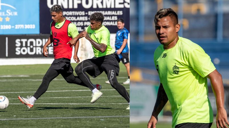 El "Patón" Mejía y Luis Garrido ya se encuentran en los entrenamientos previo al partido amisto ante el Herediano de Getsel Montes. 