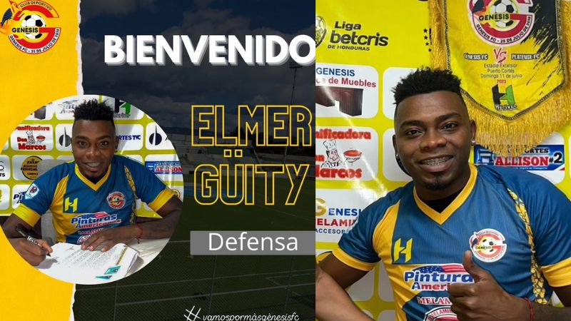 Elmer Guity retornó a la Liga Nacional para jugar con Génesis Comayagua el torneo de Clausura 2024.