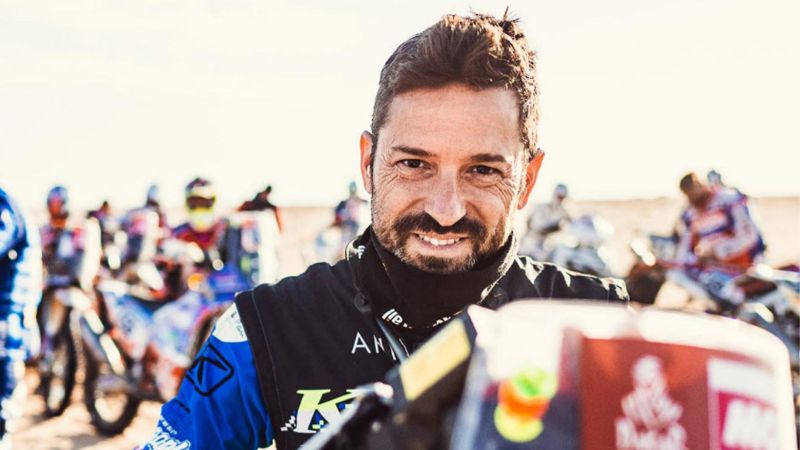 Carles Falcón faleció este lunes, producto de un grave accidente en el Rally Dakar.