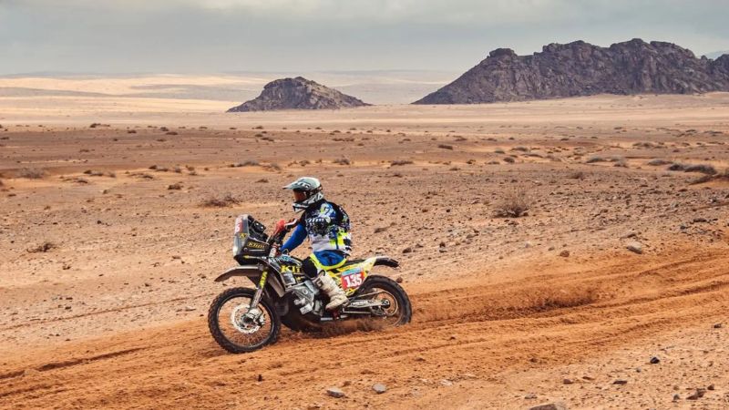 Falcón se accidentó el siete de enero en la segunda etapa del Rally Dakar. 