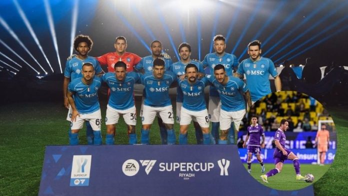 El Napoli venció 3-0 a la Fiorentina para sellar su clasificación a la final de la Supercopa de Italia.