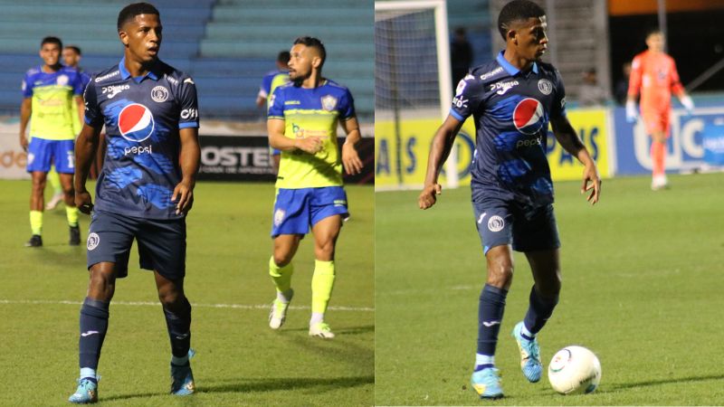 Jorge Serrano debutó en el compromiso contra Potros de Olancho FC, que terminó en el empate 2-2. 