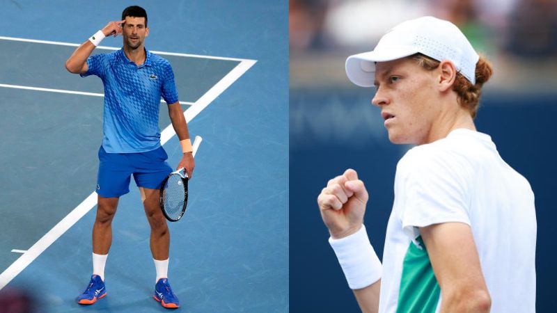 El partido estelar de este viernes en el Abierto de Australia será entre Novak Djokovic y Jannik Sinner.