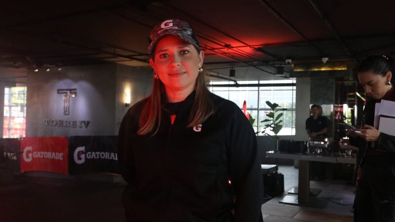 La gerente de mercadeo de Gatorade, Melissa Villegas. 