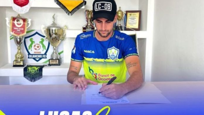 Luego de firmar el contrato con los Potros de Olancho FC, el argentino Lucas Campana adelantó que dará todo por la institución.