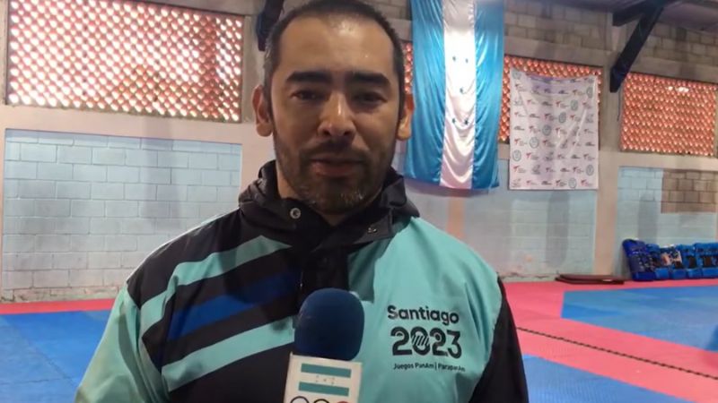 El taekwondista hondureño, Miguel Ferrera, comenzó el camino que lleva a los Juegos Olímpicos de París 2024.