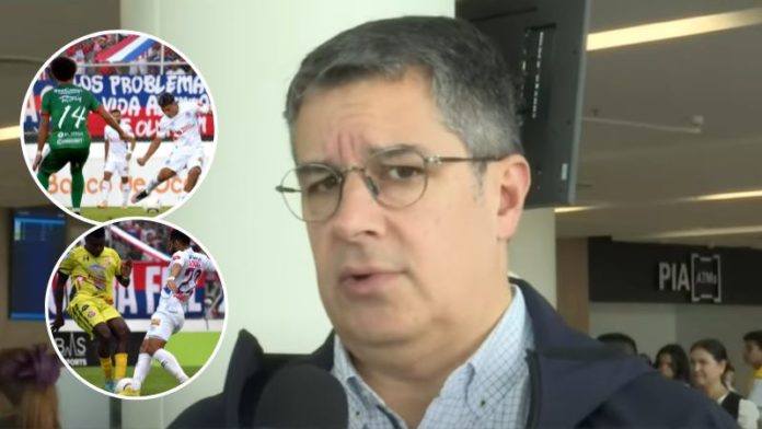 Al presidente de Olimpia, Rafael Villeda Ferrari, no le preocupa haber comenzado el torneo de Clausura 2024 con dos empates.