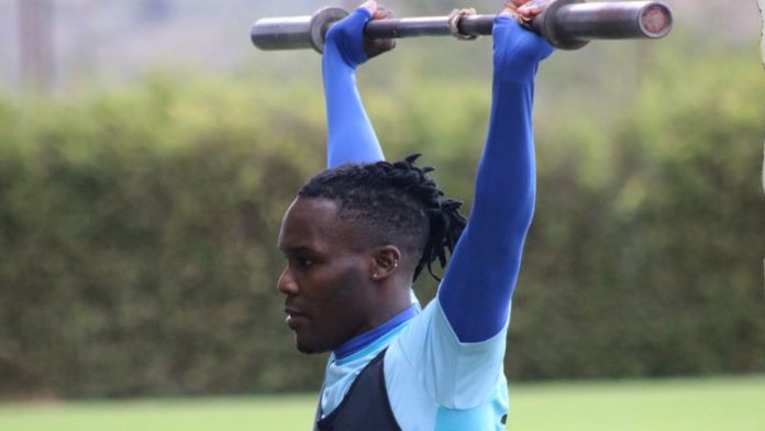 El delantero Rubilio Castillo se reintegró desde el pasado domingo a los entrenamientos de Motagua.