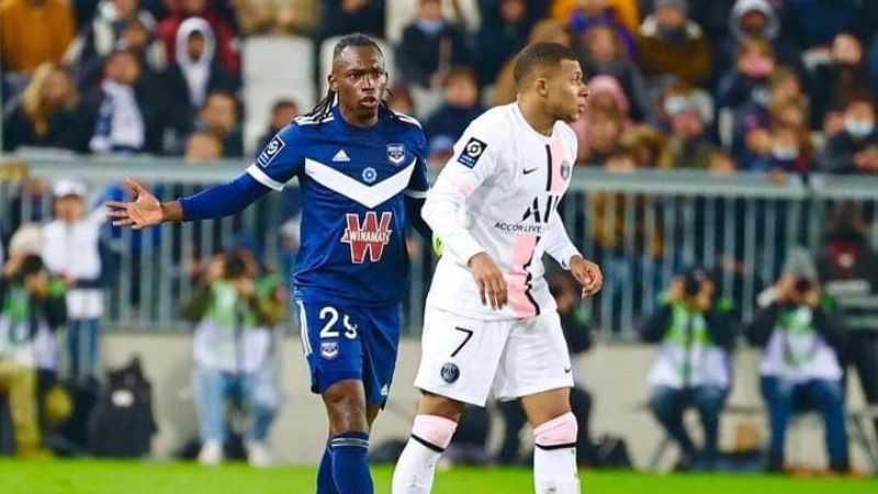 En la Ligue 1 de Francia se vieron las caras Alberth Elis y Kylian Mbappé, en un encuentro entre el Girondins y el PSG.