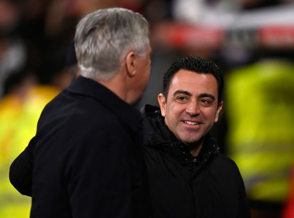 Ancelotti y Xavi