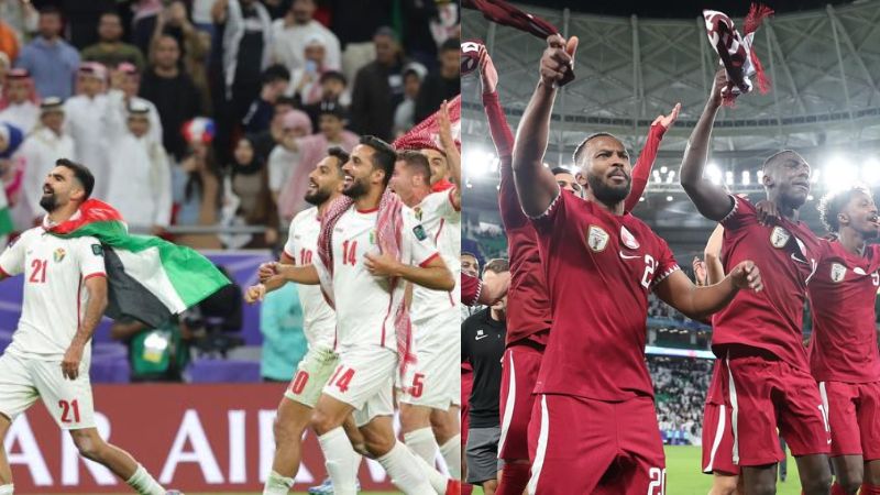 Catar venció 3-2 a Irán para clasificar a la final. Por su parte, Jordania superó 2-0 ante Corea del Sur. 