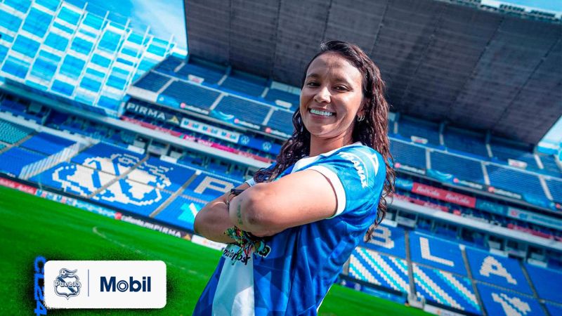 Bárbara Murillo fue presentada oficialmente por el equipo Puebla de la Liga MX Femenil.