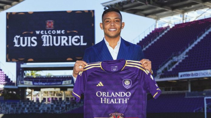 Luis Muriel fichó por el Orlando City de la MLS de Estados Unidos.