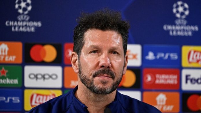 El técnico del Atlético de Madrid, Diego Simeone, detacó que el Inter de Milán está entre los mejores equipos de Europa.