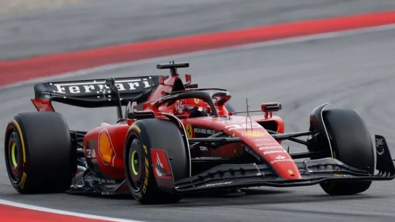 Charles Leclerc dominó los resultados de ensayo del último día de la pretemporada de Fórmula 1.