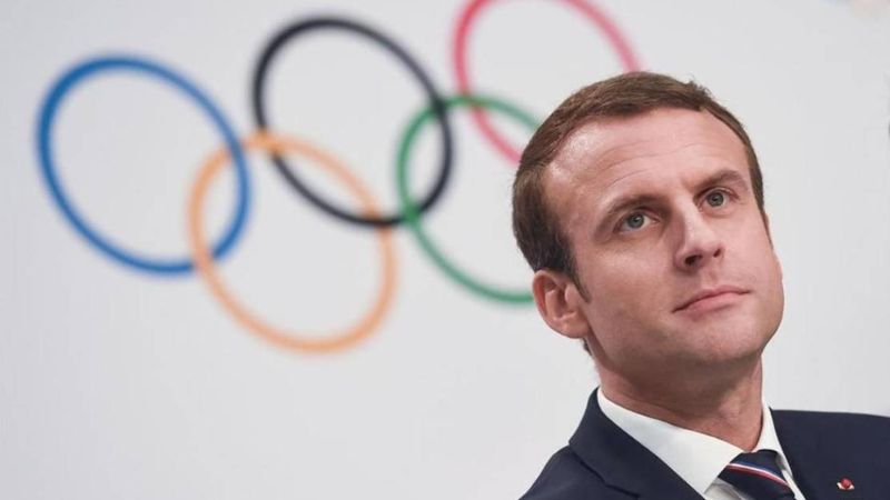 Emmanuel Macron inauguró este jueves la Villa Olímpica para los Juegos de París 2024.