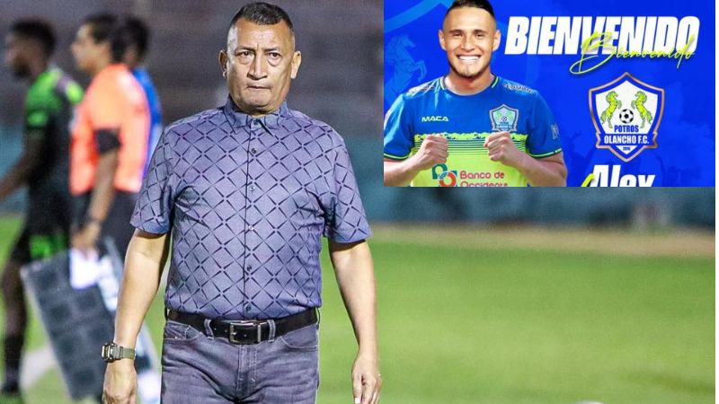 El técnico de Potros de Olancho FC, José Humberto Rivera, considera que con la llegada de Alex López cambiará el sistema de juego.