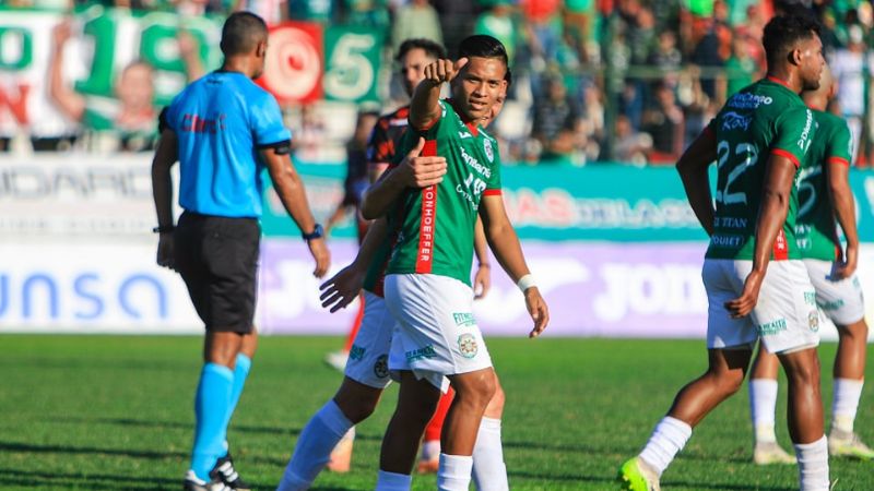 El Marathón se dio tremendo "banquete" al vencer por 7-0 al Vida.