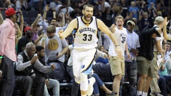 La camiseta 33 de los Memphis Grizzlies será retirada en honor al pívot Marc Gasol.