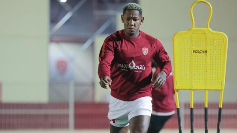 Romell Quioto anotó oficialmente su primer gol con el Al Arabi SC del balompié saudí.