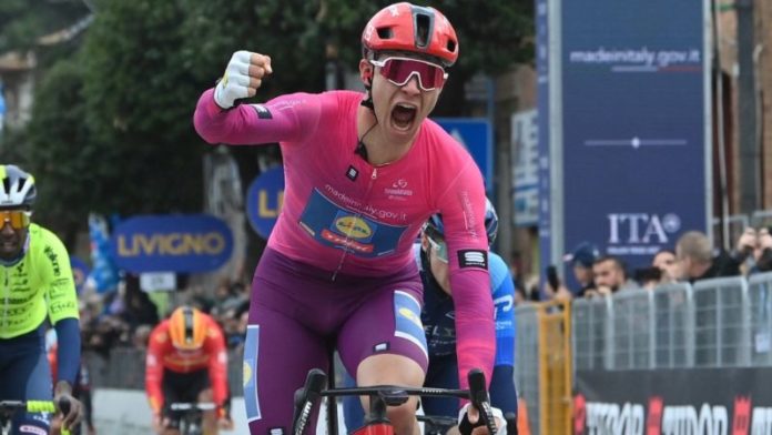 Jonathan Milan ganó la cuarta etapa y se posicionó como líder de la Tirreno-Adriático.