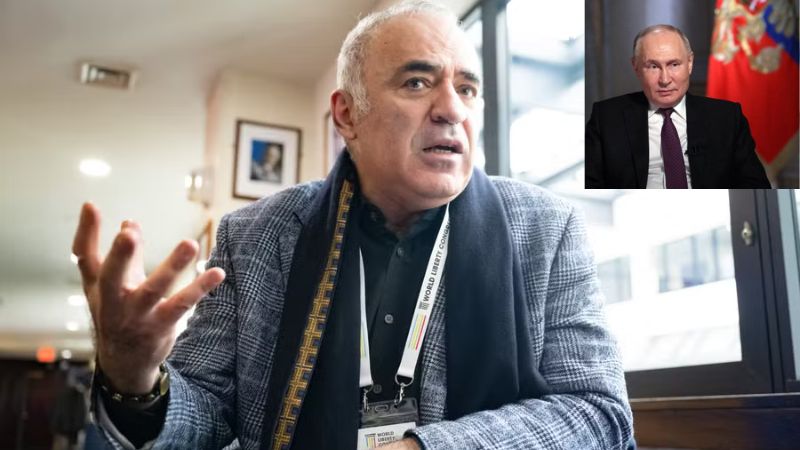 El ajedrecista Garry Kasparov, sostuvo que se debe incluir a las voces disidentes rusas en los esfuerzos para enfrentar al presidente Vladimir Putin.