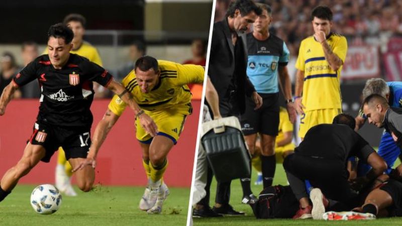 El jugador chileno Javier Altamirano, de Estudiantes de la Plata, fue diagnosticado con trombosis, lo que le provocó convulsiones.