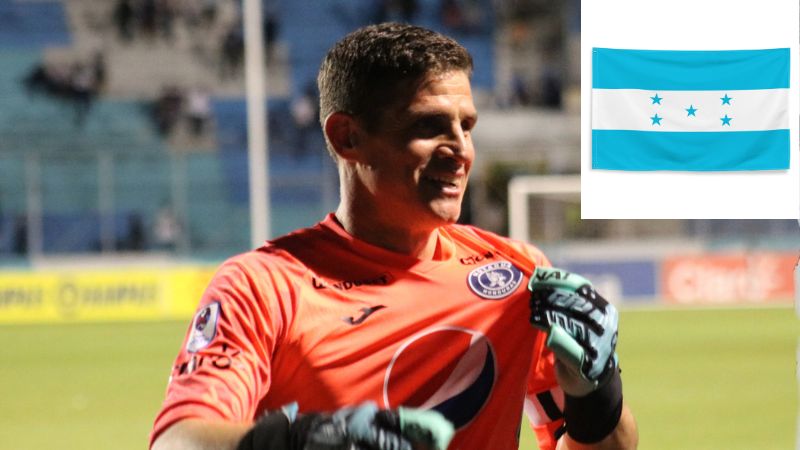 El portero de Motagua, Jonathan Rougier, está contento con su llamado a la Selección Nacional de Honduras.