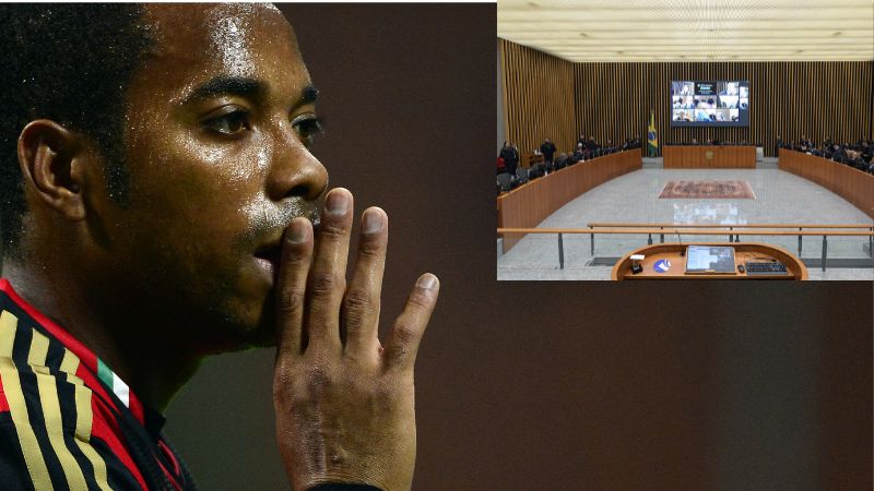 Un alto tribunal brasileño dictó que el ex delantero Robinho pague 