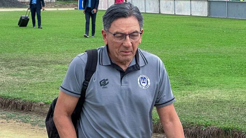 El técnico de Victoria, Salomón Nazar, espera este miércoles un partido complicado contra Génesis Comayagua.