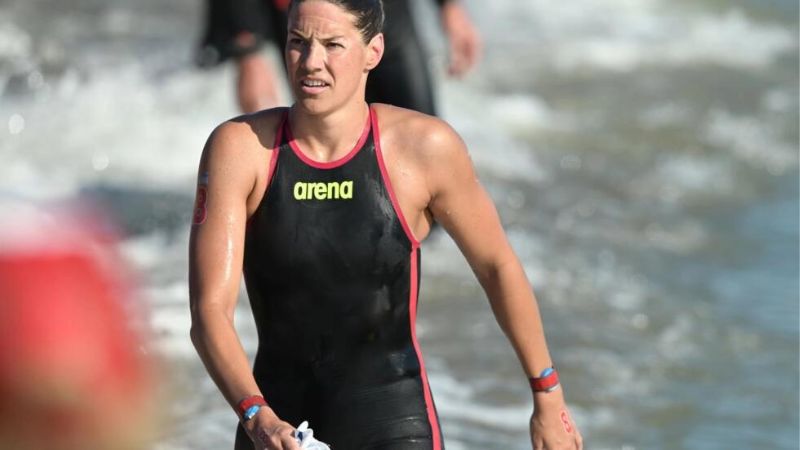La nadadora francesa Caroline Jouisse asegura que hablar de la menstruación en el deporte sigue siendo un tabú en su disciplina.