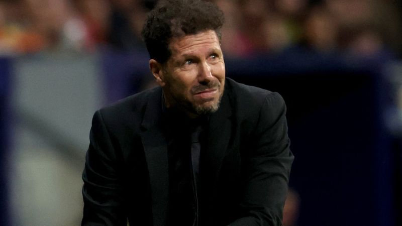 El técnico del Atlético de Madrid, Diego Pablo Simeone, está consciente que en la vuelta les tocará sufrir en Dortmund.