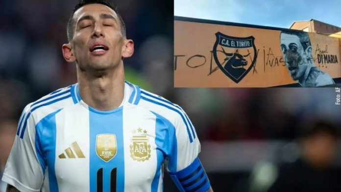 Continúan las amenazas contra Ángel Di María en su natal Argentina.