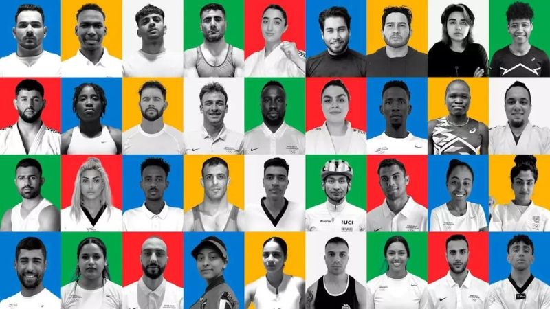 Este es el equipo olímpico de refugiados que estará en París 2024.