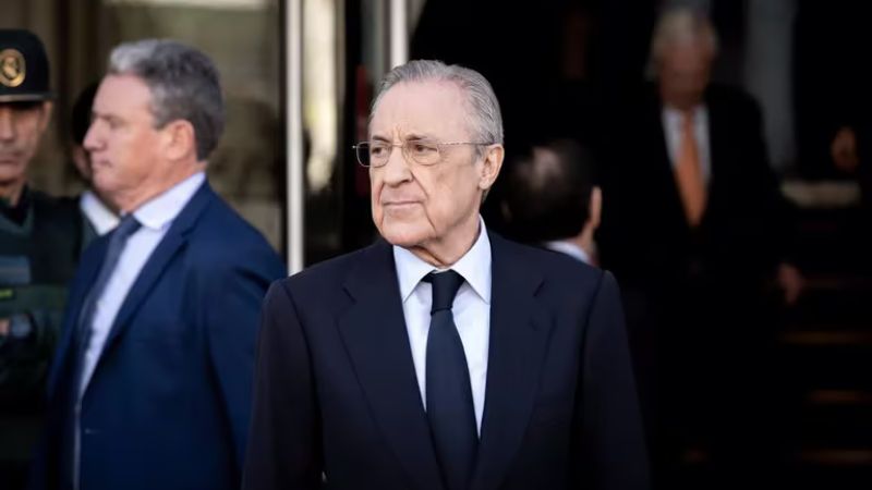 El presidente del Real Madrid, Florentino Pérez, es uno de los principales promotores de la Superliga de Europa.