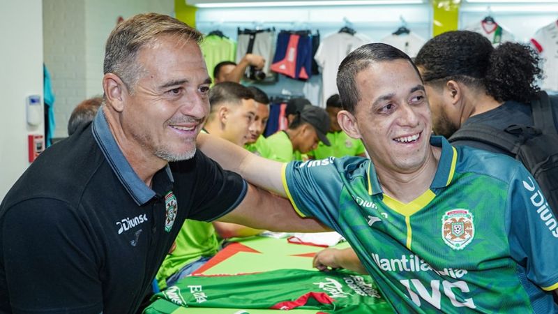 En Marathón están contentos con el trabajo del técnico Hernán "La Tota" Medina.