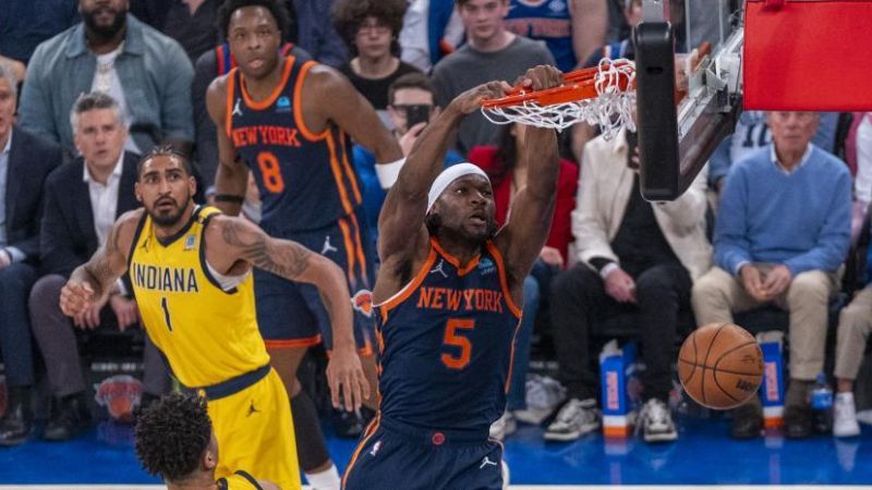 Indiana Pacers y los New York Knicks igualan la serie de semifinales de la Conferencia Este de la NBA a dos triunfos por bando.