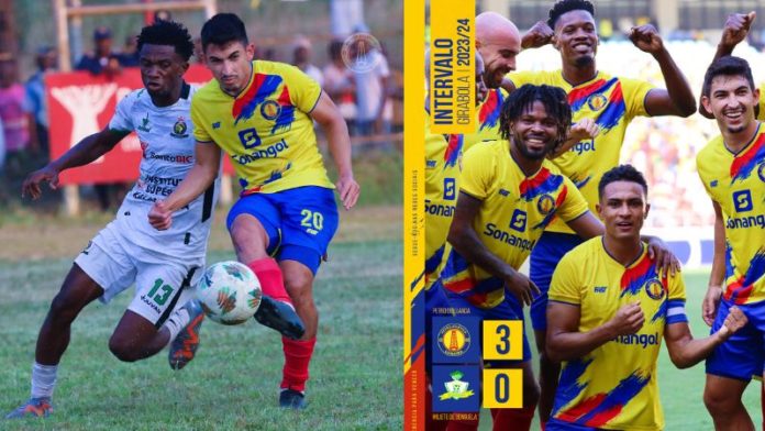 El "catracho", Jonathan Rubio, se coronó campeón con el equipo Petro Atlético de Luanda de la primera división de Angola.